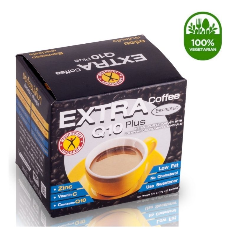 NatureGift Extra Coffee Co-Enzyme Q10 Plus Vegetarian